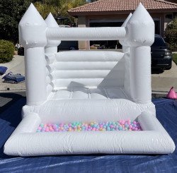 7B794C87 2E96 4941 8B98 1C7E3C19B22D 1680048865 Mini Toddler luxury White Bounce House