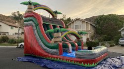 BCA2D95F 105D 4E1C A30E 2A16AF8F1D29 1664218860 The Heat Wave 18 ft. Dual lane Water Slide