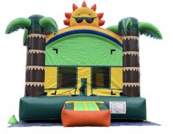 Tropical Sunshine Bounce House